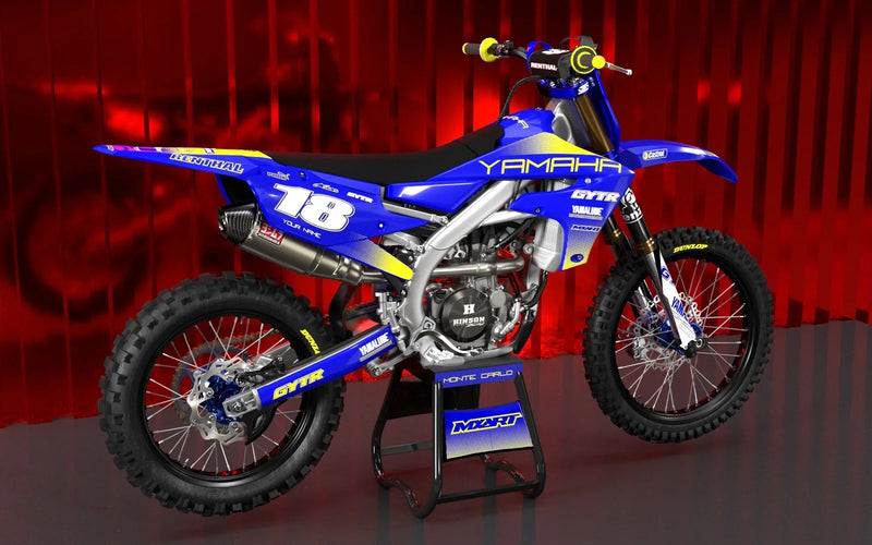 Yamaha TTR 50 Monte Carlo Style Decals Custom Graphics Kit