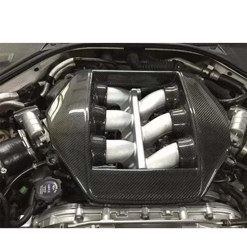 Nissan GTR R35 2009-21 Real Carbon Fiber Front Inner Engine Cover Motor Trim
