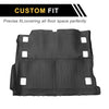 Jeep Wrangler JL (2018-2024) Stripe Pattern TPE Cargo Liner Rear Trunk Mat