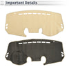Mazda 2 Demio (2007-2014) Sun Protector Beige Dashboard Cover Mat