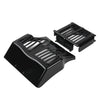 Indian Bagger Black Lower Fairing Spoiler Mudguard Oil Cooler Cover (2015-23)