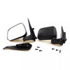 Toyota Hilux D4D 2.5TD 2001-2005 Black Manual Door/Wing Mirror