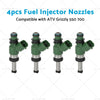 Yamaha Grizzly 550 700 4pcs Fuel Injector Nozzles (2007-2017)