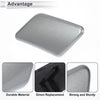 Volvo (Silver Tone) Bumper Headlight Washer Nozzle Cover (2001-2007)