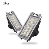 Jeep Grand Cherokee, Compass, Patriot, Fiat 500, Dodge LED License Plate Lamps (2005-2023)