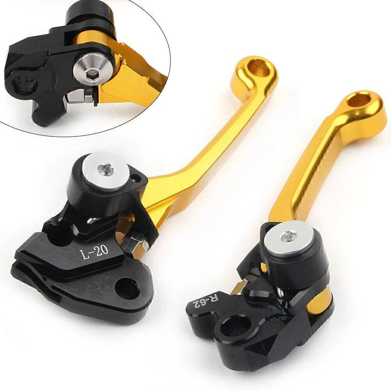 Suzuki RMZ450 GOLD Brake Clutch Levers Handle (2005-2022)