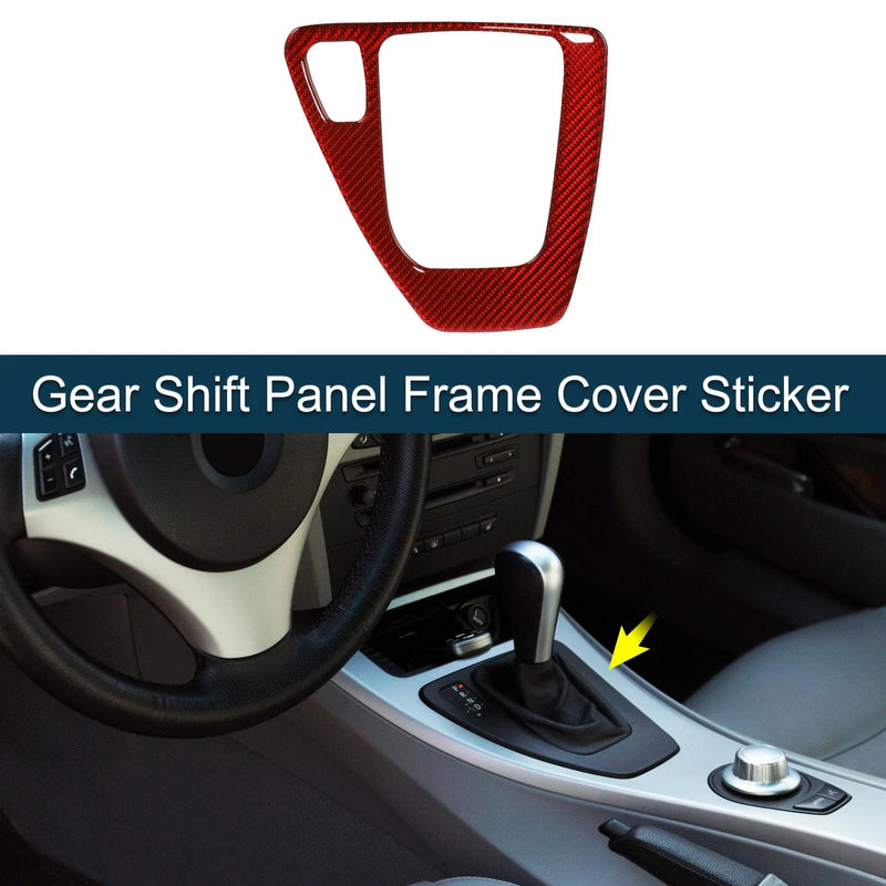 BMW 3 Series E90 E92 E93 Gear Shift Panel Cover Sticker (2005-2012)
