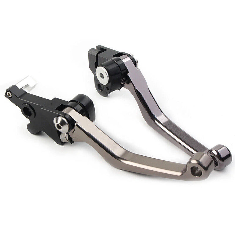 Honda XR250 XR400 Titanium CNC Pivot Brake Clutch Levers (1995-2007)