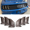 Ford Mustang 6 x Rear Tail Smoke Lamp Shade Covers (2018-2022)