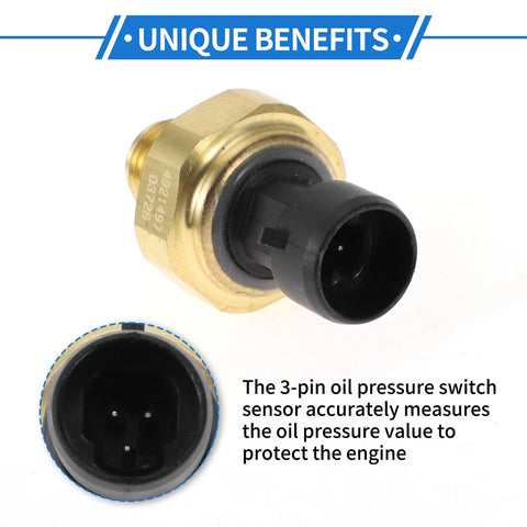 Dodge 2500 3500 Engine Oil Pressure Sensor (1998 - 2001)
