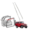 Toyota Land Cruiser BJ40 BJ46 FJ40 HJ47 1974-1984 Front Door Glass Weatherstrip