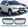 BMW X5 X6 Front Hood Bumper Grille Grill 1 Pair
