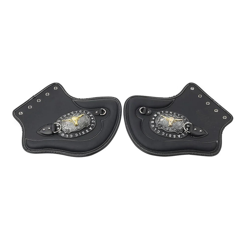 Honda & Harley Universal Leather Heat Saddle Shield Deflector