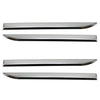 4 x Stainless Steel Car SUV Door Side Fender Dagger Emblem Trim Covers