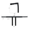 Harley Sportster XL 48, Dyna Low Rider 10" Rise T-Bars Handlebar (2004-2023)