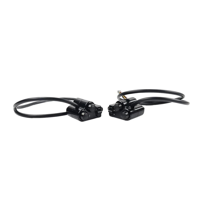 Harley Universal Motor Black 1" CNC Handlebar Switch Controls Housing