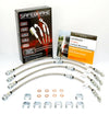 Camry SV21 / 22, Apollo Sedan / Wagon (Disc / Disc) Brake Line Kit (1986-1993)