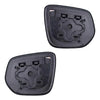 Side Mirror Lens Rear View Electric Mirror Pair Fits Isuzu D-Max Pickup 2012-18