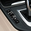 BMW 1 2 3 4 Series Black Gear Shift Switch Button Cover (2012-2020)