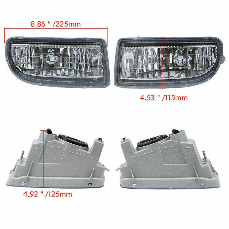 Toyota Land Cruiser J100 J105 Front Fog Light Lamp Housing (1998-2007)
