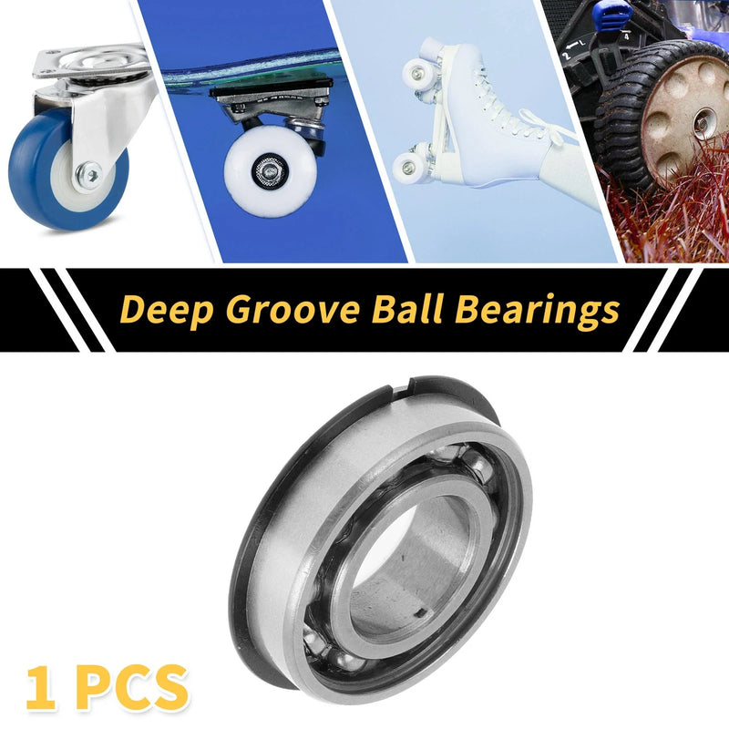 Scooter Skateboard Wheel Deep Groove Ball Bearings P5 17x35x10mm