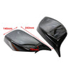 BMW E60 E61 ABS Glossy Black Rear View Mirror Covers (2004-2007)