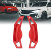 Smart Fortwo & Forfour Red Car Steering Wheel Shift Paddle Covers (2007-2023)