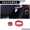 Mazda MX-5 (2009-2015) - 5 Pcs Media Volume Switch Knob Cover Ring