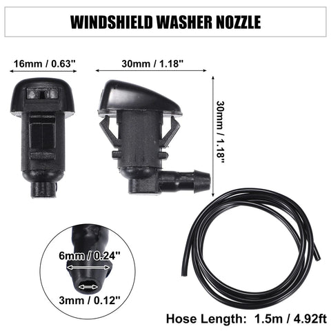 Chevrolet Traverse 1 x Set Windshield Washer Water Nozzle Spray
