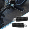 Motorcycle Rearsets / 1 Pair 8mm / Rear Set Footrest Footpeg Black