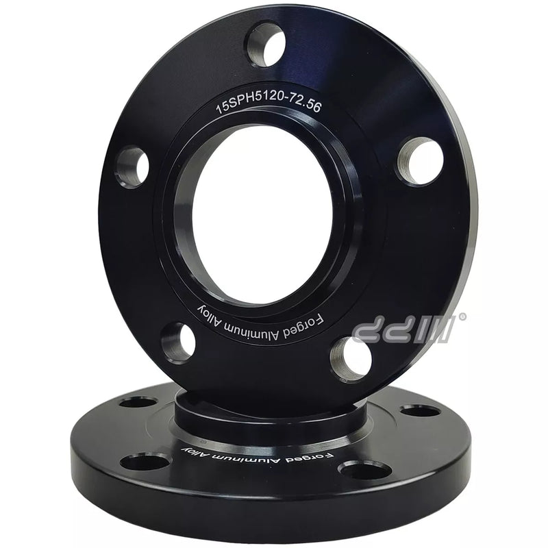 BMW E36 E46 E90 E34 E60 E61 2 x 15mm Hub Centric Wheel Spacers (1990-2013)