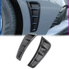 Hyundai Sonata Fender Side Air Outlet Cover Trim Carbon Fiber (2020-2021)