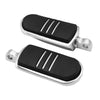 Harley Dyna Wide Glide Chrome Male Mount Highway Foot Pegs