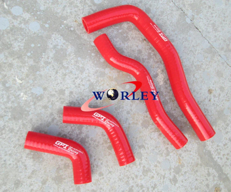 Honda CRF450X CRF450 2005-2016 Silicone Radiator Hose RED