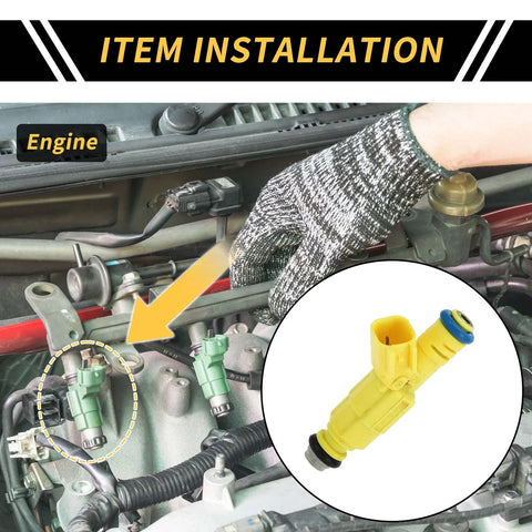 Ford Ranger Fuel Injector Nozzle 4 Holes Yellow (2004-2006)