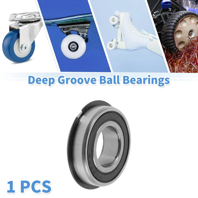 Scooter Skateboard Wheel Deep Groove Ball Bearings 17x35x10mm
