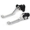 YAMAHA WR 250F WR 450F Silver Pivot Brake Clutch Levers (2001-2016)