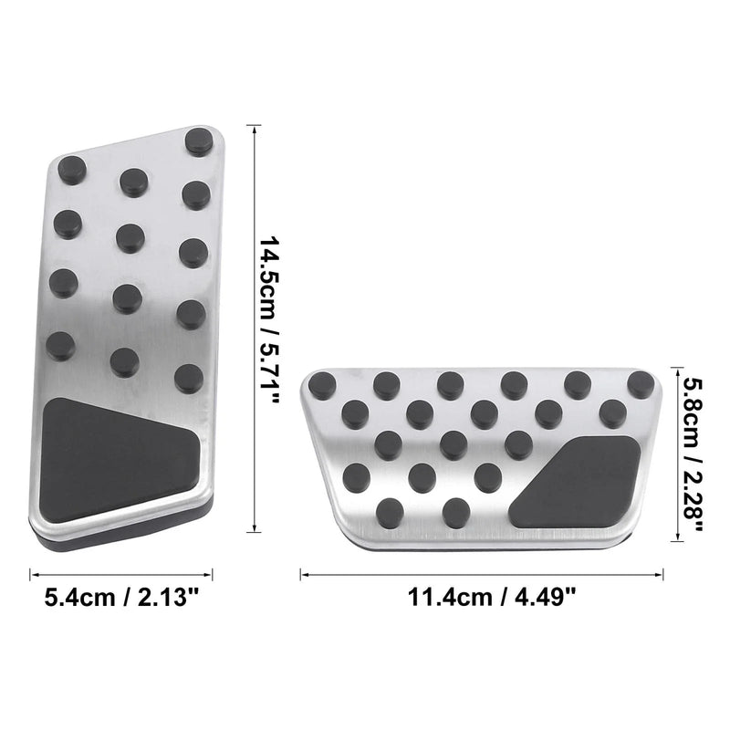 Jeep Wrangler Non-Slip Accelerator Brake Pedal Pad Cover (2007-2017)