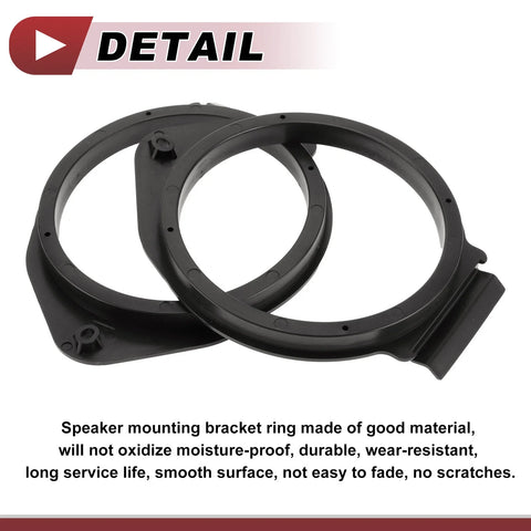 Chevrolet Avalanche Speaker Spacer Ring Adaptor 6.5" ABS (2007-2020)