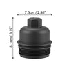 BMW 230i 328d 330e 330i Engine Filter Housing Cap Cover