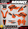 KTM SXF 250 450 Graphics Decals Stickers (2007-2010)