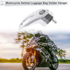 Rectangle Aluminum Alloy Motorcycle Hanging Hook 1 Set