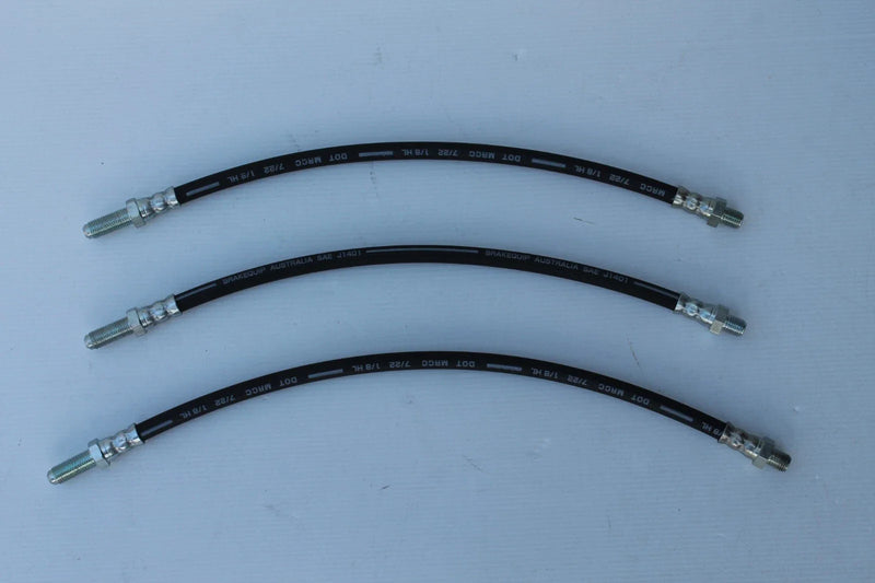 Triumph Roadster 18TR & TRA Brake Hose Set (3) (1946-1949)