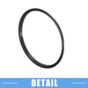Toyota Tacoma (2016-2024) Aluminum Black 4 x AC Vent Ring Cover Trim
