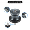 Pair Motorbike Swingarm Spools 6mm CNC Swing Arm Spools Slider Titanium Tone
