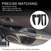 BMW 5 Series Car Door Leather Anti Kick Pad Sticker (2007-2009)