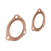 Chevy SBC BBC 2 x 2.5" Copper Header Pipe Collector Flange Gaskets (1960-2023)