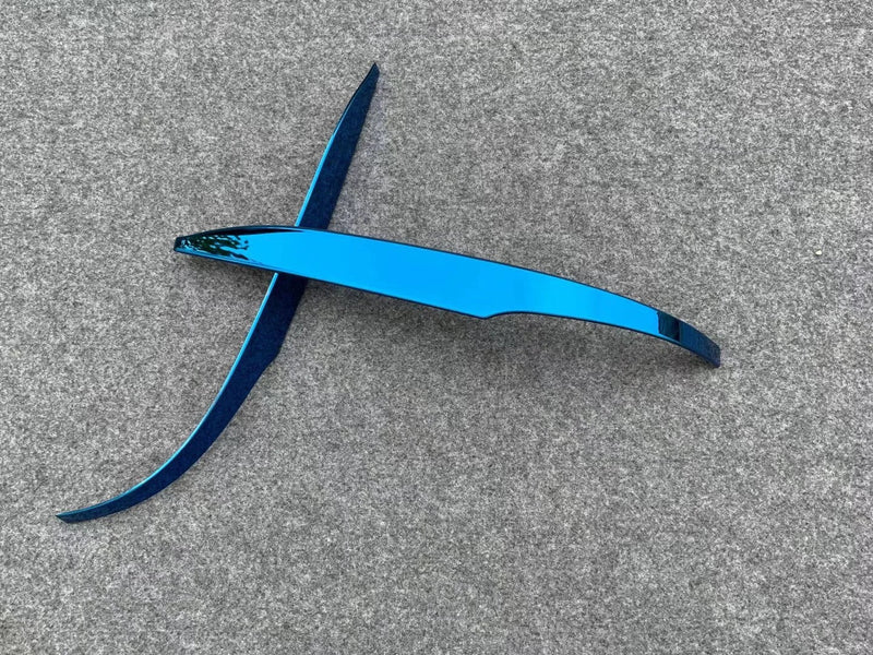 Toyota Harrier Venza Rearview Side Steel Cover Trim Blue Style (2020-2024)