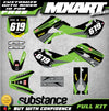Kawasaki KX 65 (2000-2015) Decals Custom Graphics Kit FLEX