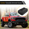 Chevrolet Microfiber Leather With Zipper Black Console Lid Armrest Cover